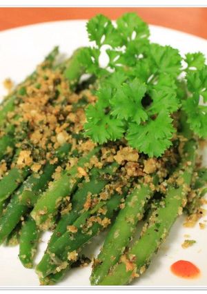 Foto resep Buncis cantik (Bread crumbed-beans)