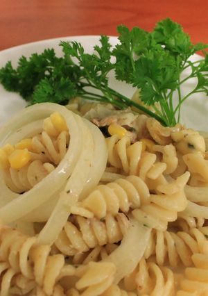 Foto resep Makaroni Salmon ala arum