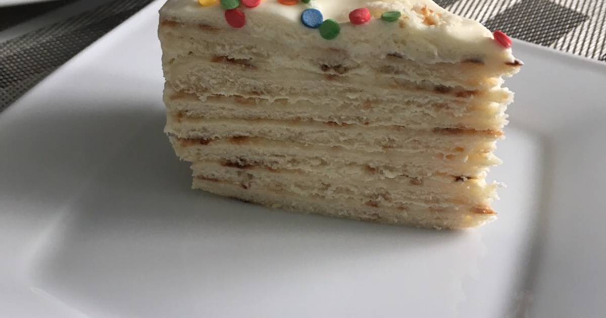 Рецепт торт на кефире на сковороде рецепт с фото