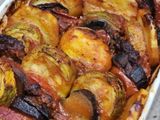صينية كفتة و خضار