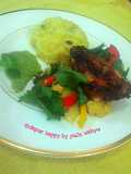 Chicken Tandoori with Lemon Rice n Mint Chutney