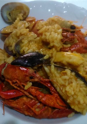 Una foto de Paella de marisco (Olla GM E)