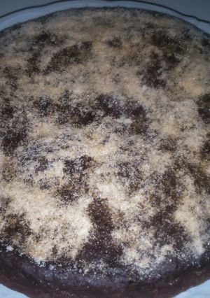 Una foto de Pastel de remolacha y chocolate
