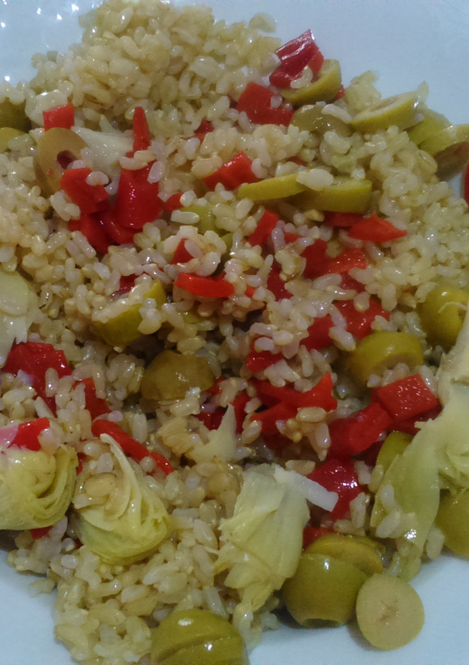 Una foto de Ensalada de arroz integral (Olla GME)