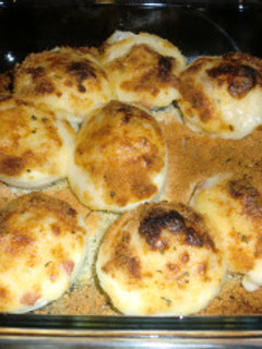 Una foto de Huevos con bechamel