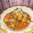 Crunchy Cheesy Spaghetti with Bolognese Sauce