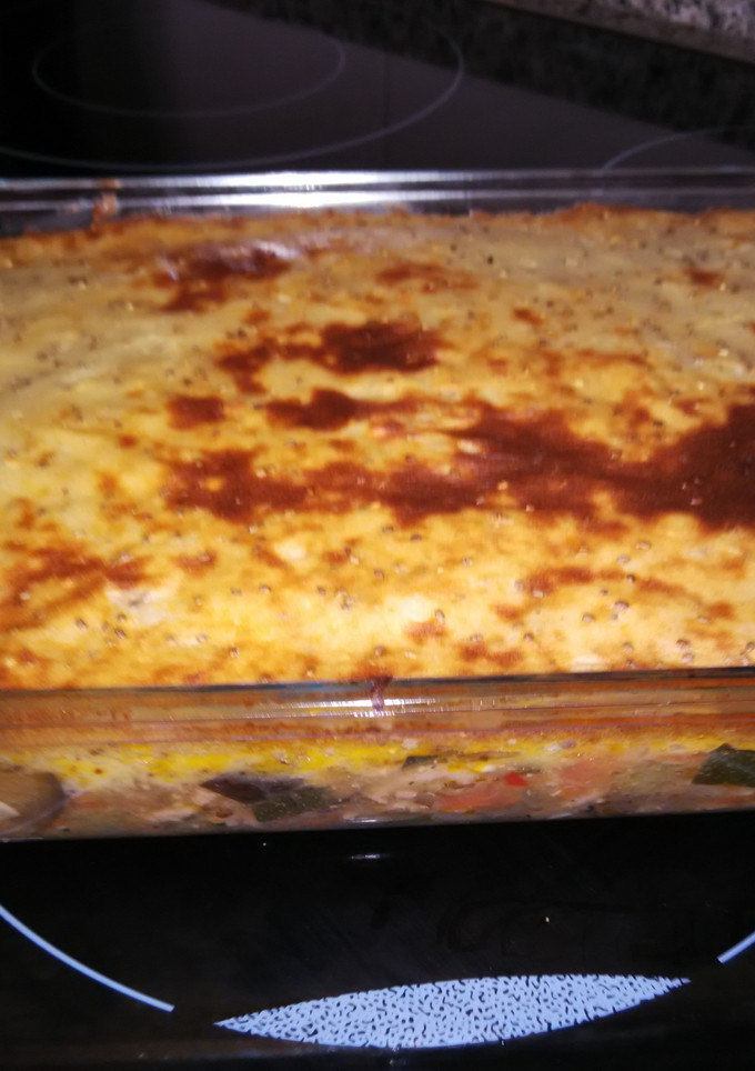 Una foto de Pastel de verduras