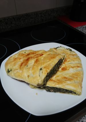 Una foto de Trenza de espinaca