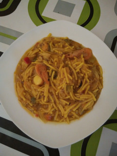 Una foto de Fideos guisados