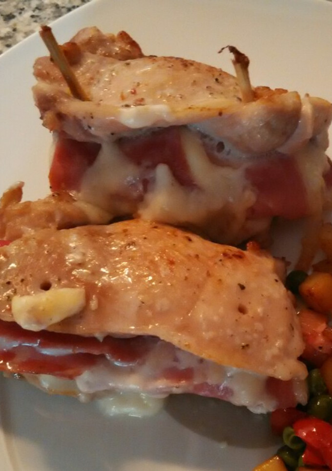 Una foto de Contramuslos rellenos