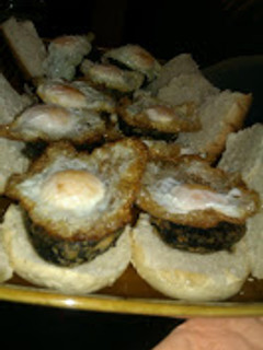 Una foto de Mini-Hamburguesas de Morcilla Coronadas