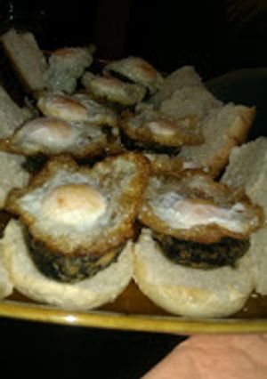 Una foto de Mini-Hamburguesas de Morcilla Coronadas