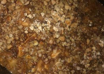 How to Recipe Delicious Caramel apple crisp