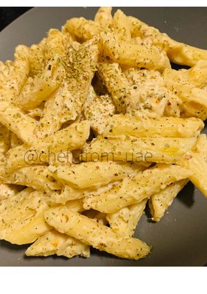 A picture of Chicken Cheese Penne Pasta.