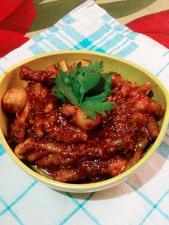 Foto resep Ceker Pedas Manis