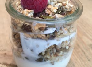 Una foto de Yogurt Natural con cereales