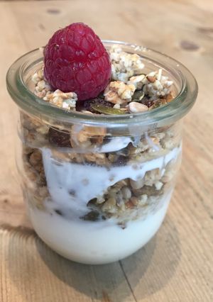 Una foto de Yogurt Natural con cereales