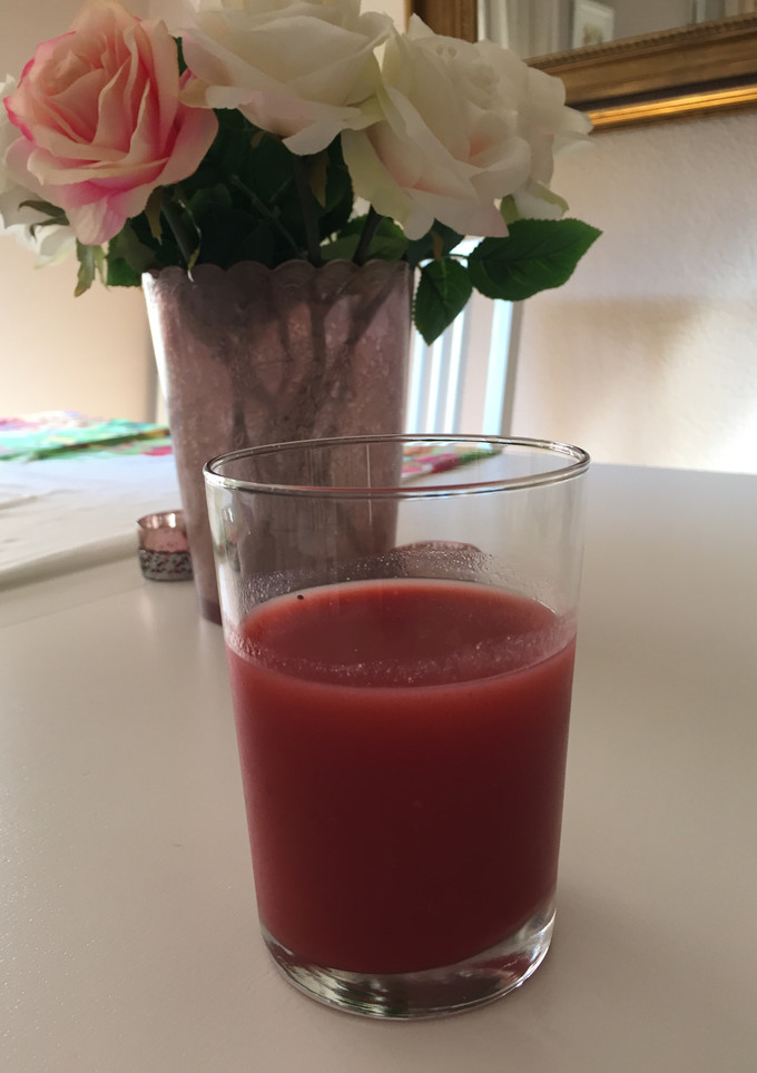 Una foto de Jugo saludable multifrutas