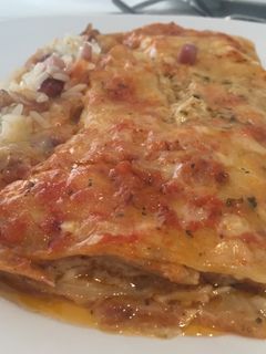 Una foto de Enchiladas de pollo