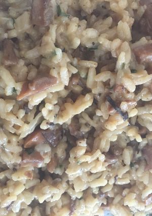 Una foto de Risotto de setas