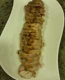 Solomillo de cerdo a la mostaza con miel 