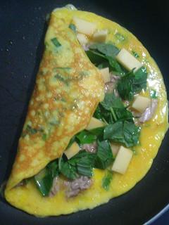 Foto resep Omelette Baketu (Bayam Keju Tuna)