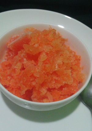 Foto resep Es Wortel Jeruk