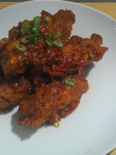 Foto resep Sayap Ayam Pedas (Crispy Spicy Wings)