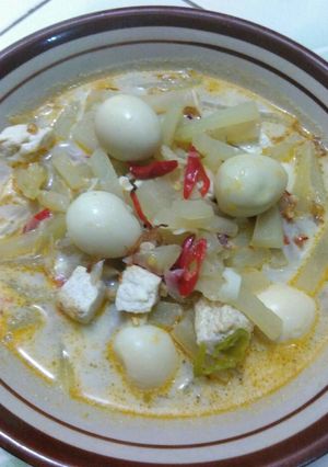 Foto resep Sayur Labu siam Telur Puyuh