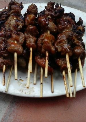 Hình của món THỊT XIÊN NƯỚNG.