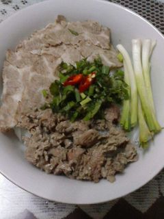 Hình của món PHỞ BÒ.