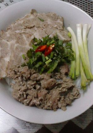 Hình của món PHỞ BÒ.
