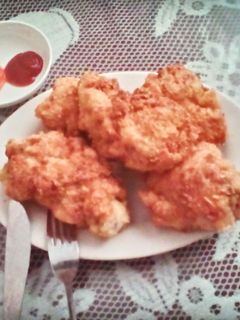 Hình của món GÀ RÁN TẨM BỘT.