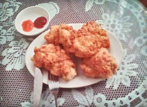 Hình của món GÀ RÁN TẨM BỘT.