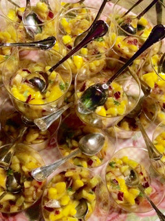 Una foto de Ceviche de Mango