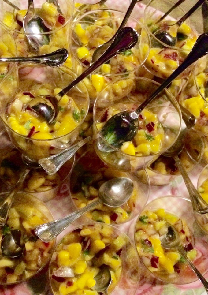 Una foto de Ceviche de Mango
