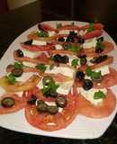 Ensalada de aceitunas negras