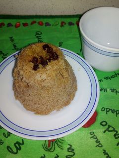 Una foto de Bizcocho a la taza con microondas