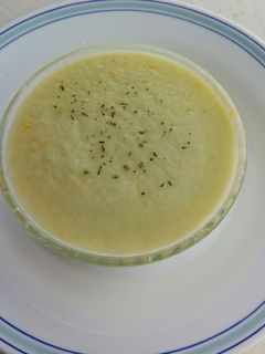 Una foto de Gazpacho de melón