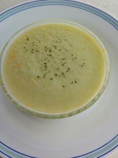Una foto de Gazpacho de melón
