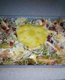 Ensalada de plumas vegetales para tupper