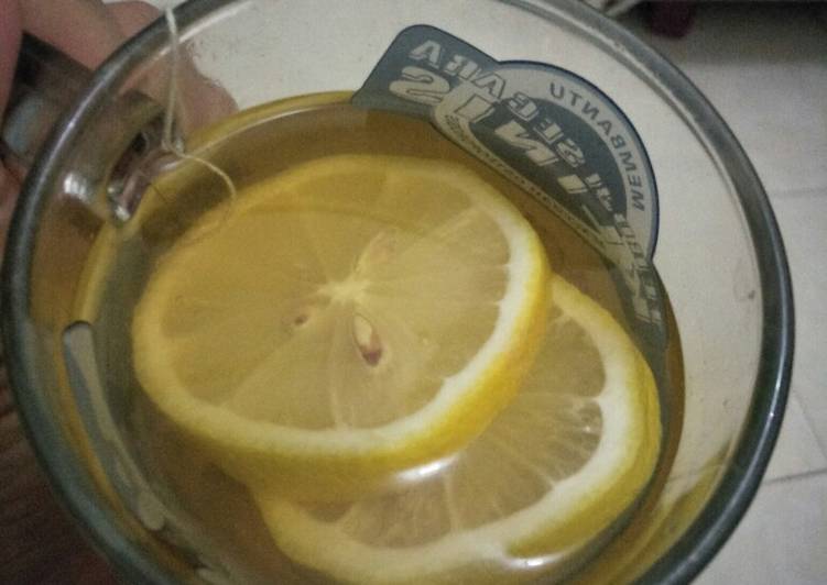 Resep Lemon tea Anti Gagal