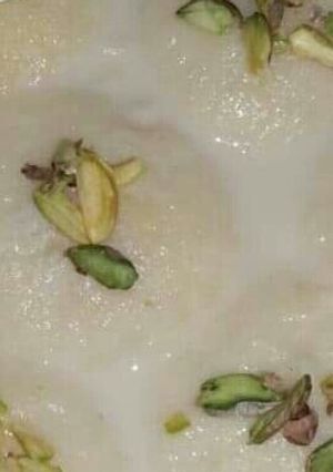 A picture of RasMalai.
