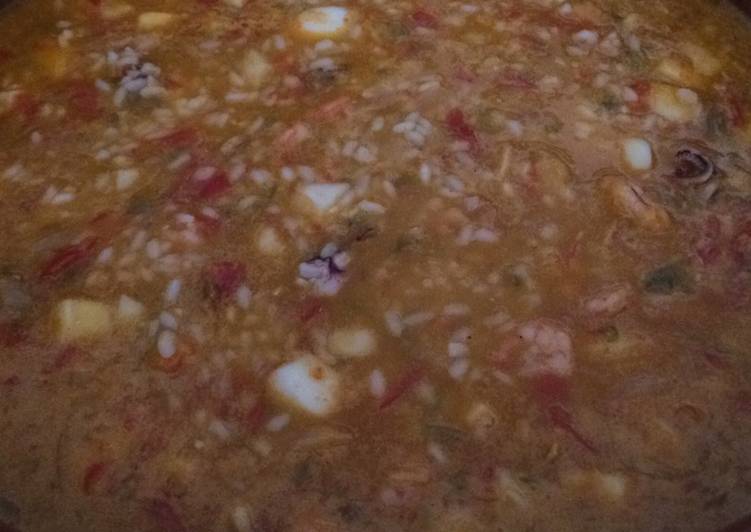 Arroz marinero meloso