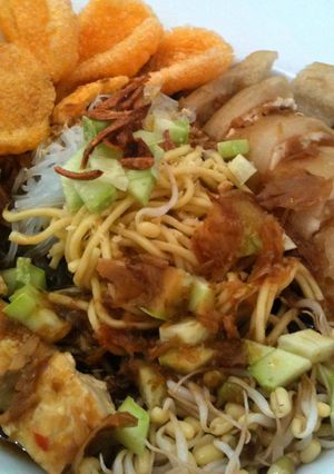 Foto resep Rujak Mie Palembang
