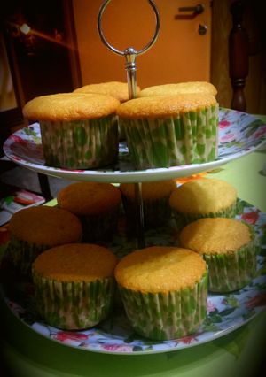 Una foto de Muffins de vainilla