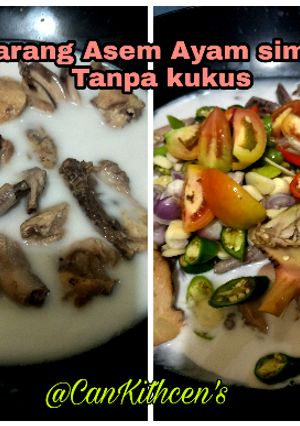 Foto resep Garang asem ayam simple (tanpa kukus)