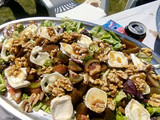 Ensalada con queso de cabra