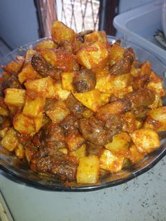 Foto resep sambal goreng kentang jantung ayam