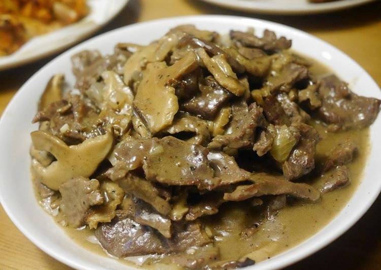 Pinoy Style Beef Stroganoff Recipe ni Katrina Carandang Vinluan Cookpad